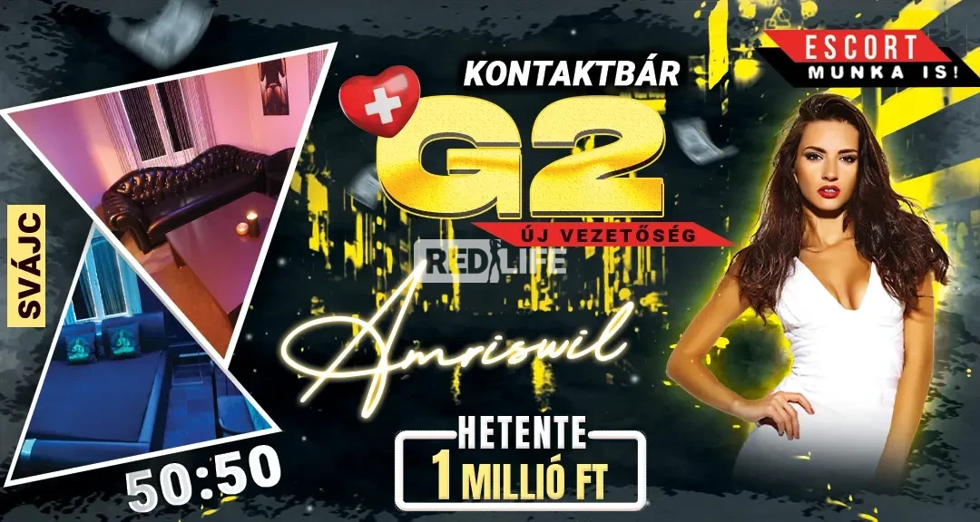 G2 kontaktbár Svájcban: napi 40+