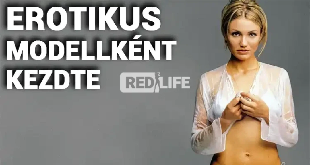 Cameron Diaz erotikus munkával kezdte: