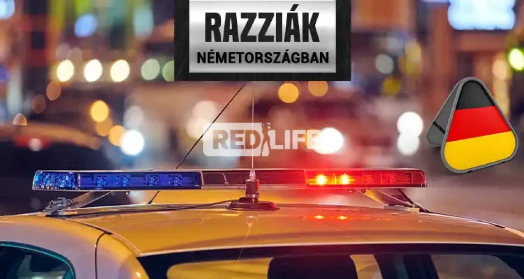 Rendőrségi razziák Németországban illegális prostitúció